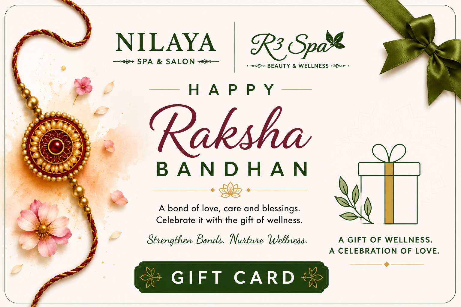R3 Spa E-Gift Card